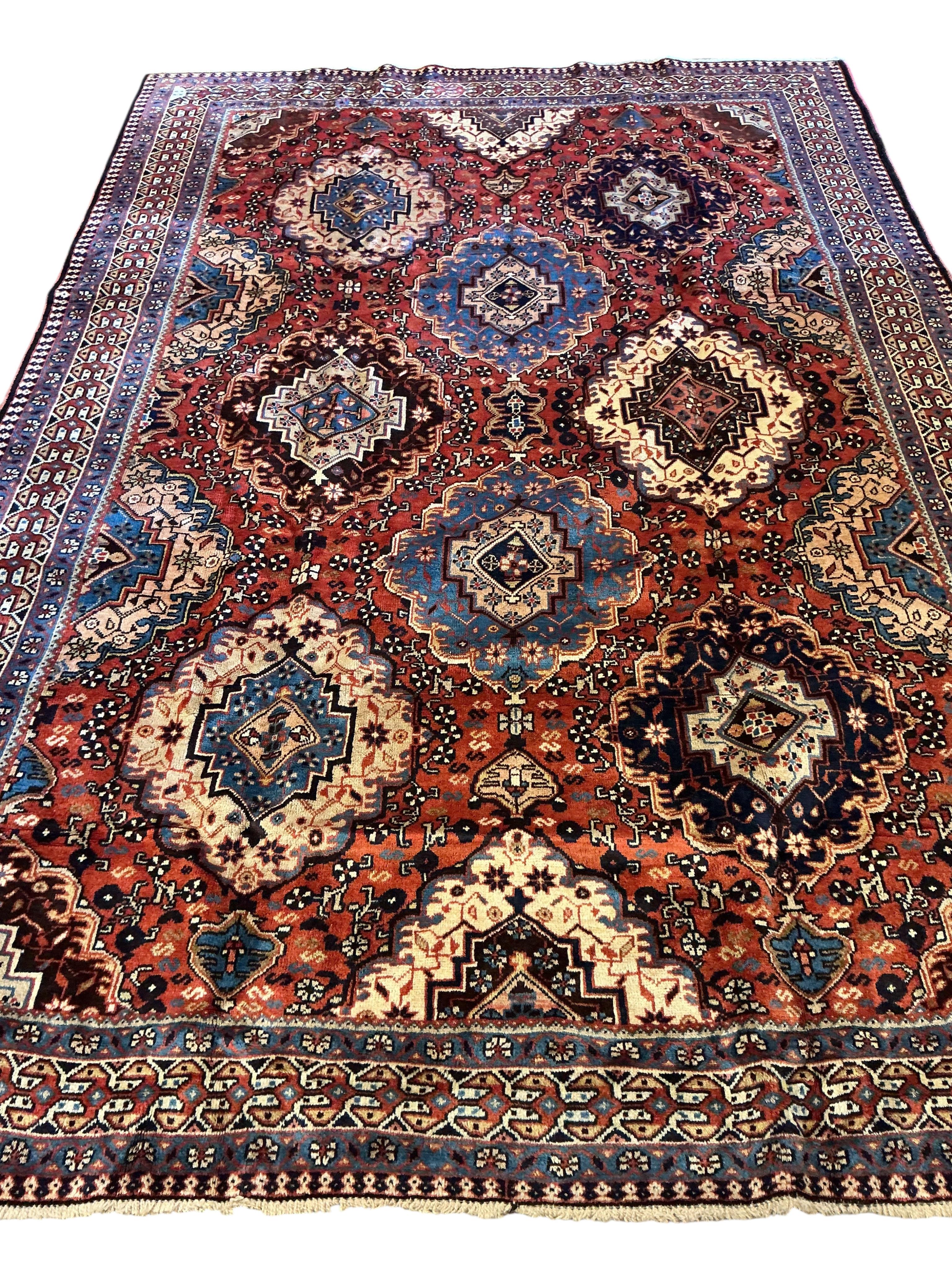 A Mahal red ground carpet, 300 x 217cm